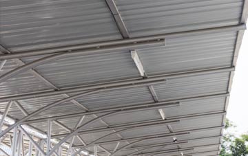 installing The Six Towns metal roofing